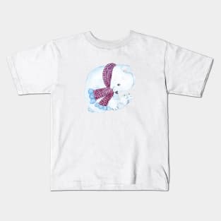 Winter Bear! Kids T-Shirt